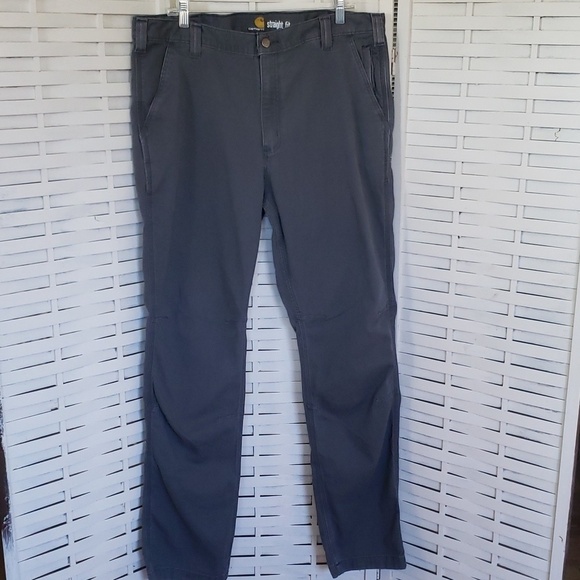 Carhartt Other - Carhartt gray straight fit leg mens pants 38 x 34